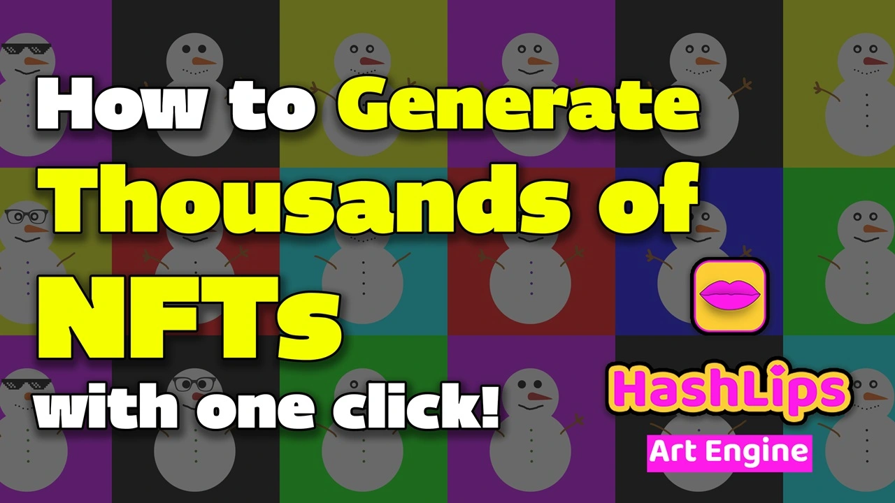 HashLips Art Engine NFT Collection Generator Tutorial
